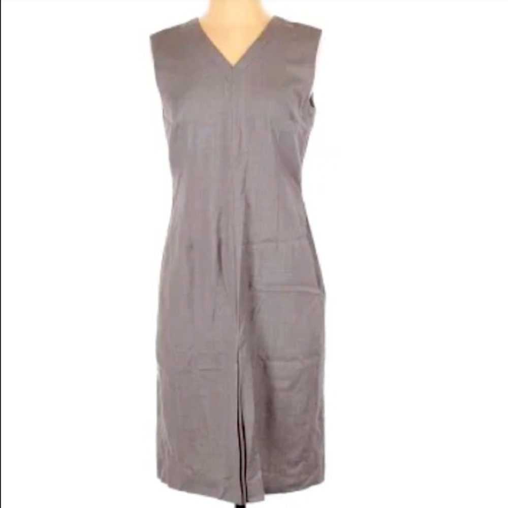 Ann Taylor Loft Gray Casual Dress Size 6